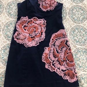 Lilly Pulitzer Navy and Pink Dress